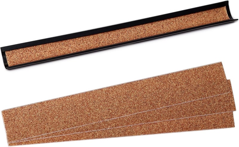 Tweeten 9 1/4” Pool Billiard Metal Cue Tip Trimmer Scuffer Shaper with 3 Refills - Image 1